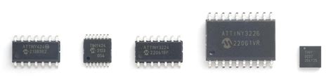 tinyAVR 2 Family Device Designations Carrier Type AT tiny 1627 - MUR - VAO Flash size in KB Family number Pin count 724 pins 620 pins 414 pins Package Type MVQFN SSOIC300. . Attiny 2series